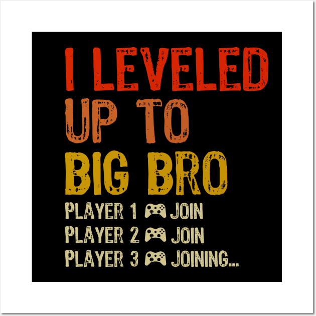 I leveled Up To Big Bro Player 3 Joining... Wall Art by artdise